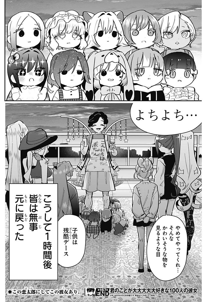 Kimi no Koto ga Dai Dai Dai Dai Daisuki na 100-nin no Kanojo - Chapter 167 - Page 20