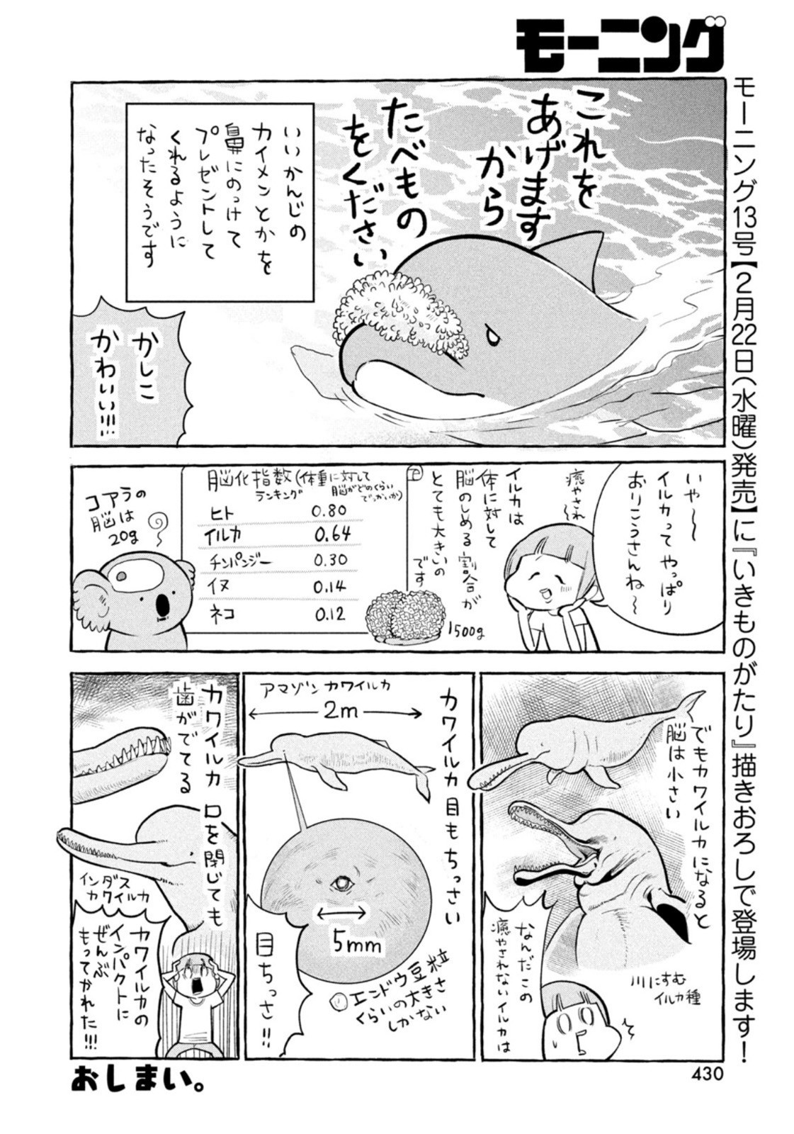 Weekly Morning - 週刊モーニング - Chapter 2023-07 - Page 430