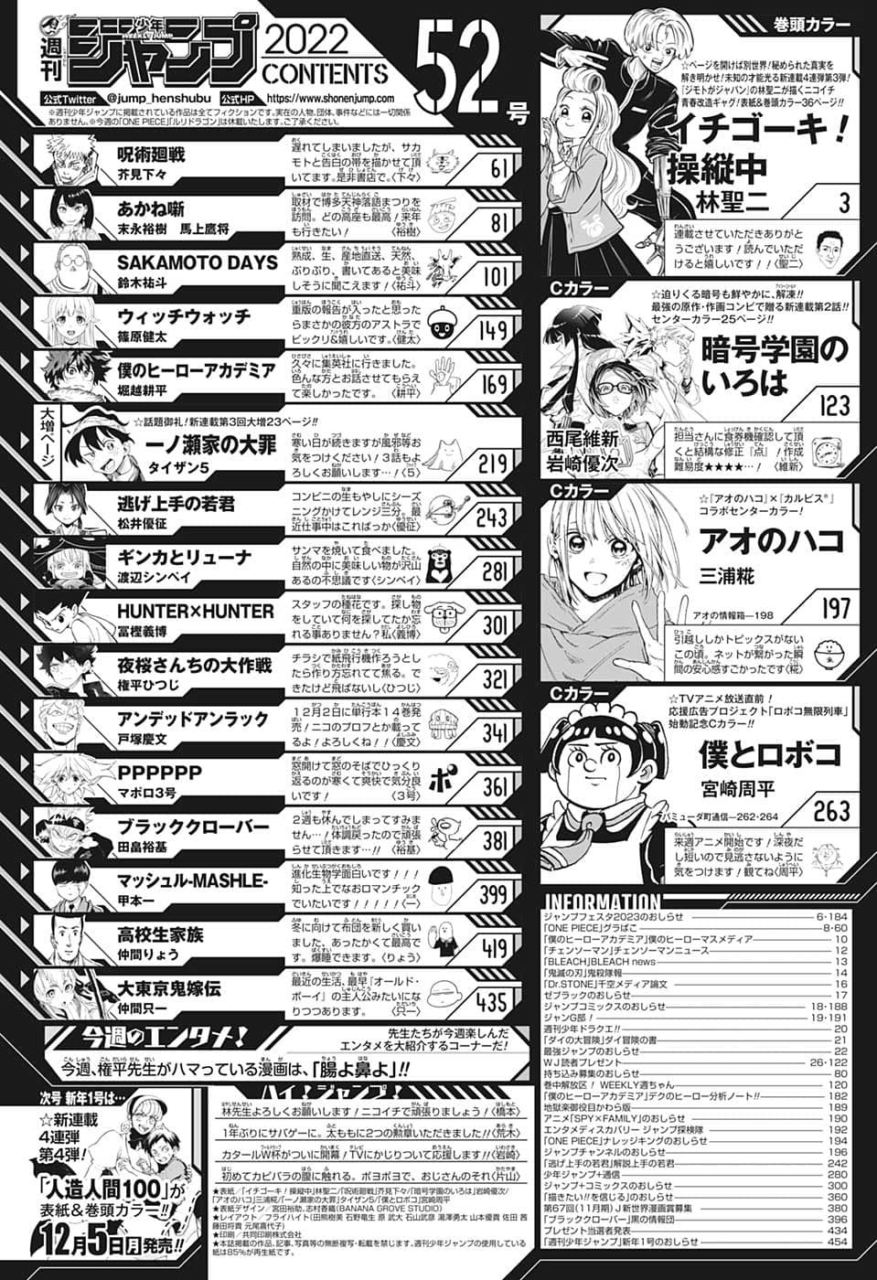 Weekly Shōnen Jump - Chapter 2022-52 - Page 453
