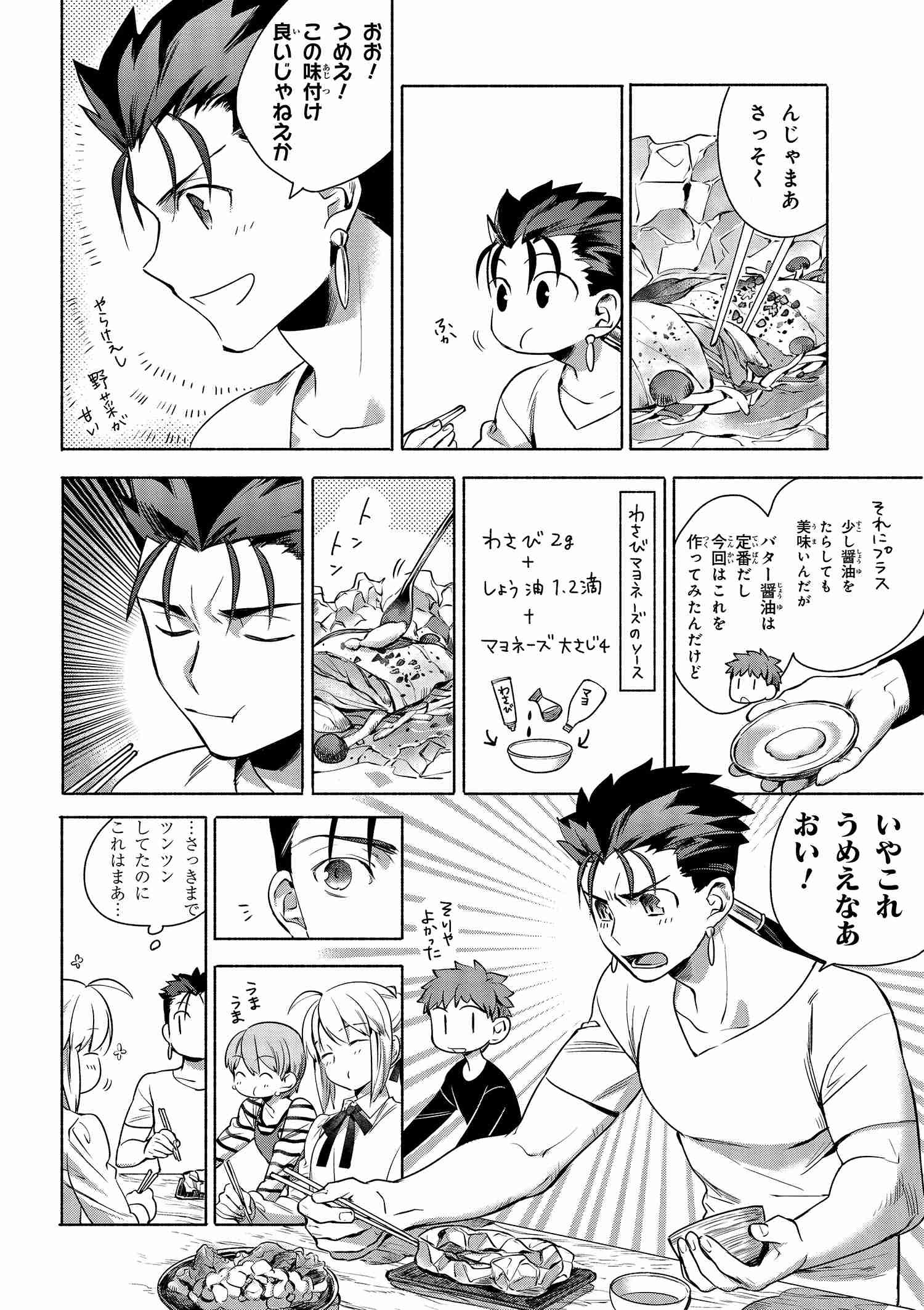 Emiya-san Chi no Kyou no Gohan - Chapter 2 - Page 8