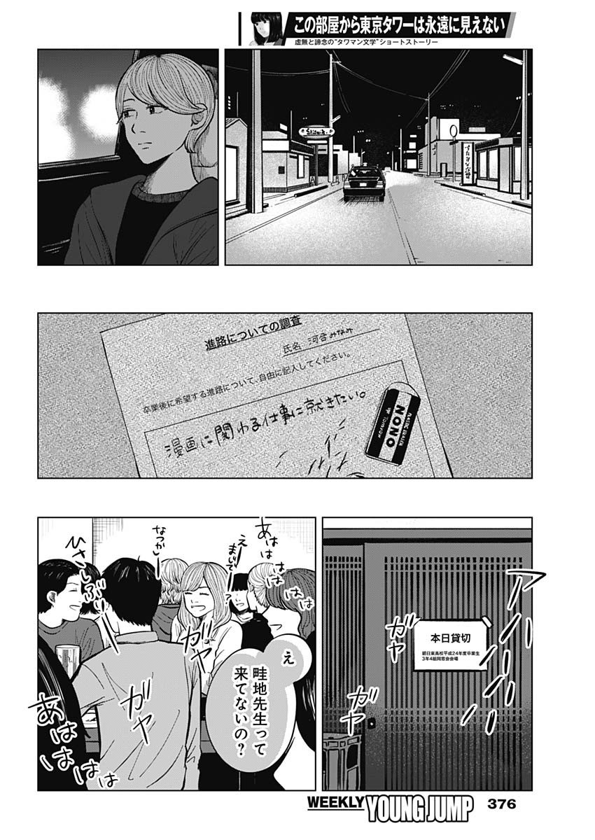 Kono Heya kara Tokyo Tower wa Eien ni Meinai - Chapter 14-4 - Page 10