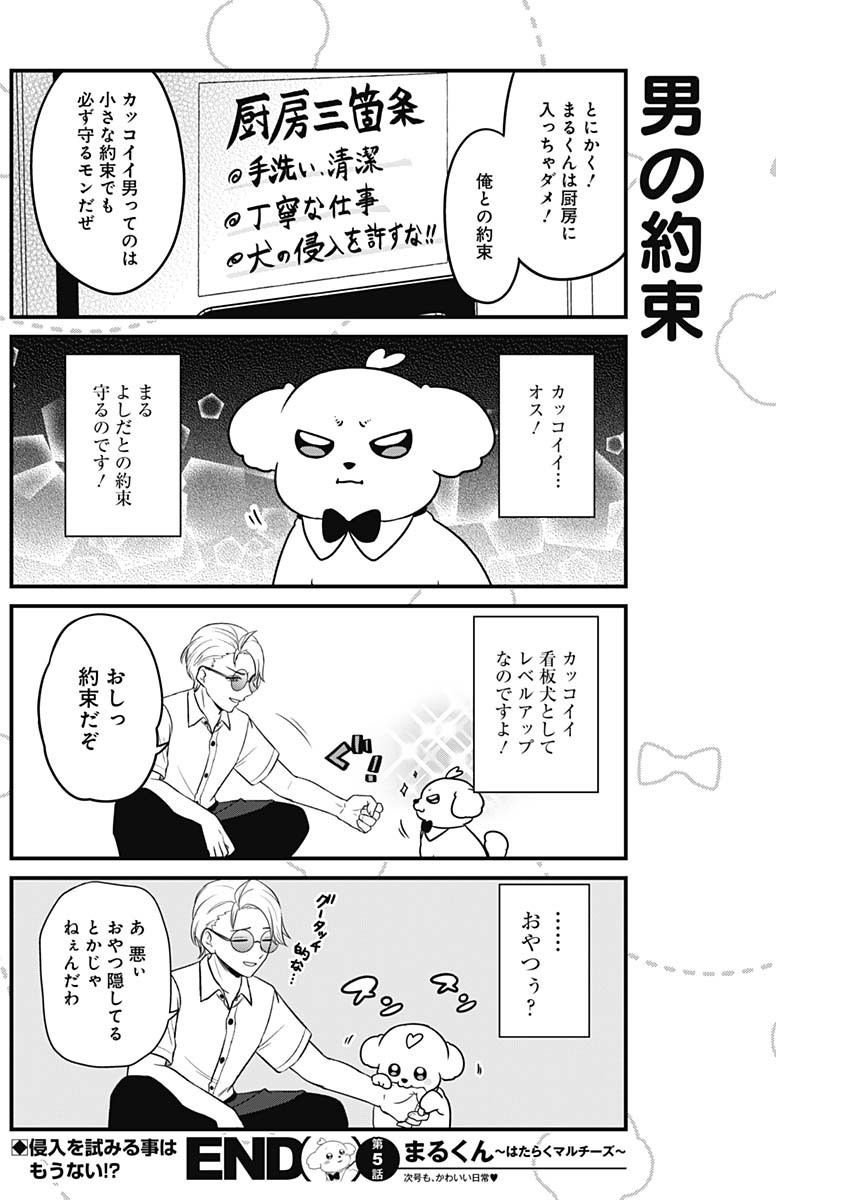 Maru-kun - Hataraku Maltese - Chapter 05-2 - Page 4