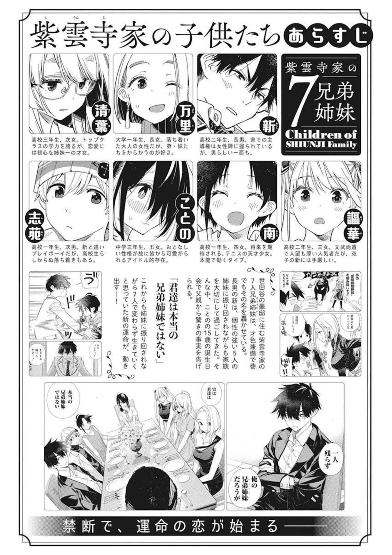 Shiunji-ke no Kodomotachi (Children of the Shiunji Family) - Chapter 02 - Page 1
